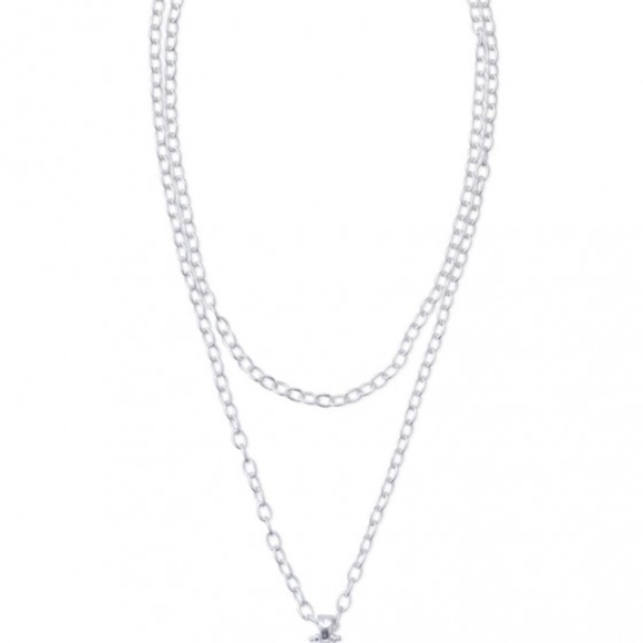 Stella and dot sanible necklace silve Laborite - Picture 2 of 7